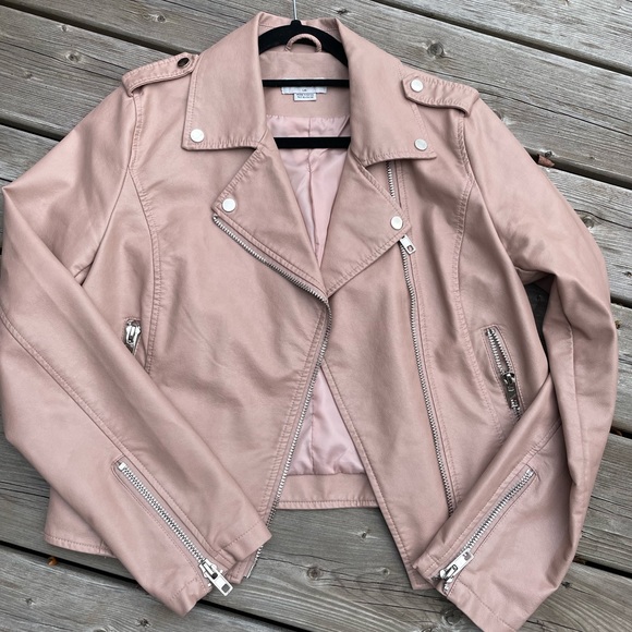 Noise sz large women’s vegan leather jacket. - Picture 1 of 11